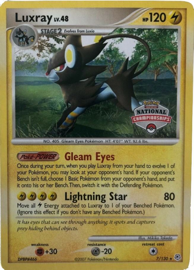 Luxray 7 130 National Championships 007/130 (League & Championship Cards)  | Good Games Adelaide SA
