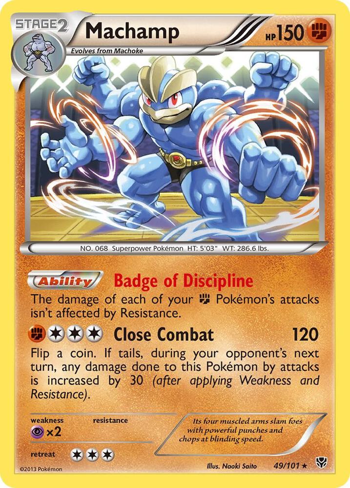 Machamp 49 49/101 (Plasma Blast)  - Holofoil | Good Games Adelaide SA