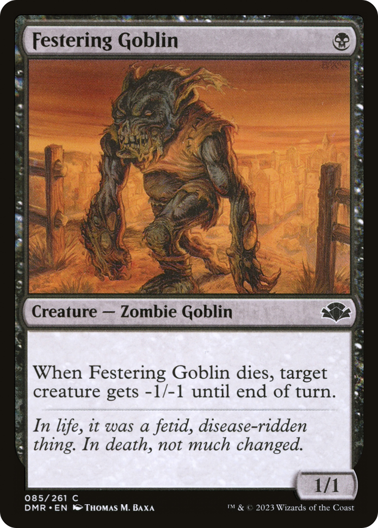 Festering Goblin [Dominaria Remastered] | Good Games Adelaide SA