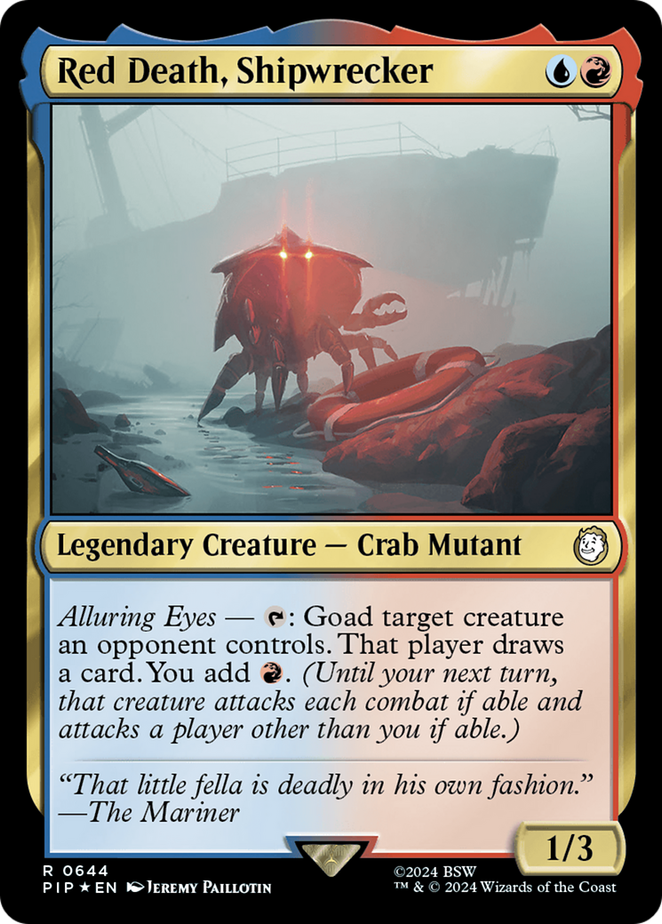 Red Death, Shipwrecker (Surge Foil) [Fallout] | Good Games Adelaide SA