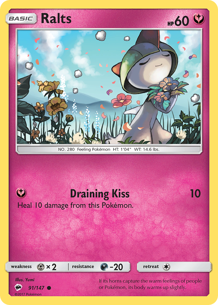 Ralts (91/147) [Sun & Moon: Burning Shadows] | Good Games Adelaide SA