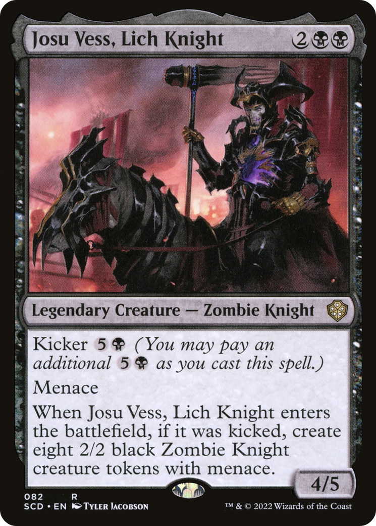 Josu Vess, Lich Knight [Starter Commander Decks] | Good Games Adelaide SA