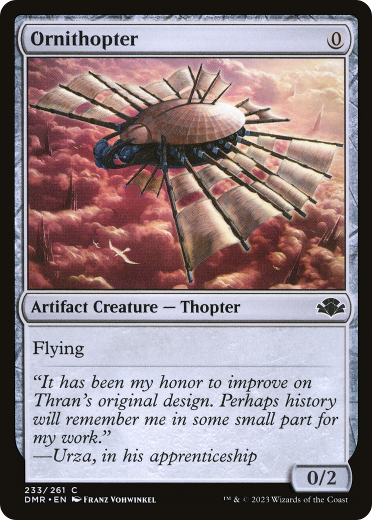 Ornithopter [Dominaria Remastered] | Good Games Adelaide SA