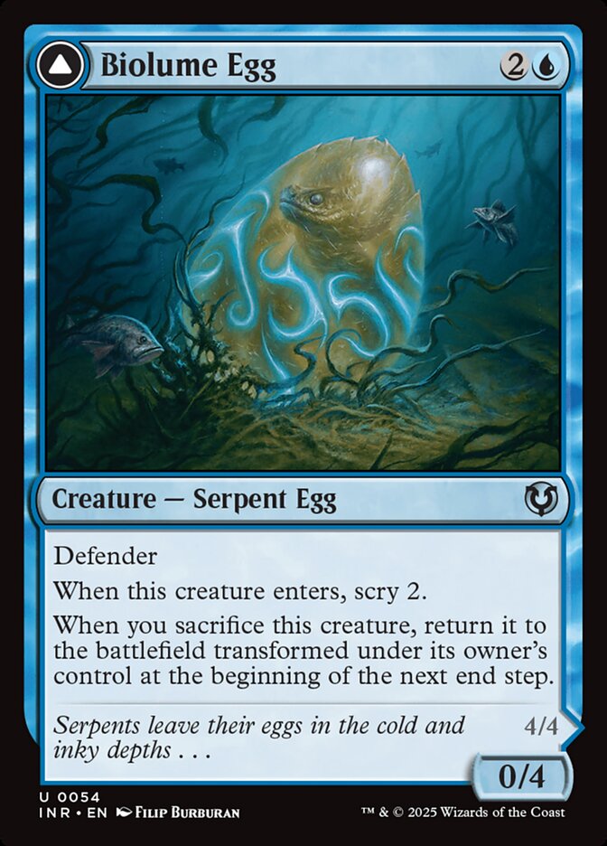 Biolume Egg // Biolume Serpent 54 (Innistrad Remastered)  | Good Games Adelaide SA