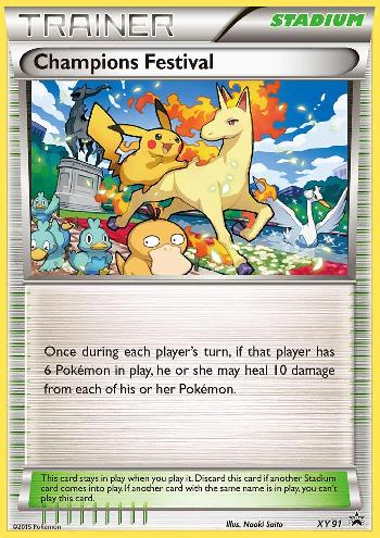 Champions Festival (XY91) (2015) [XY: Black Star Promos] | Good Games Adelaide SA