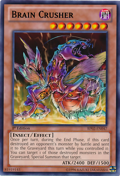 Brain Crusher [BP02-EN047] Rare | Good Games Adelaide SA