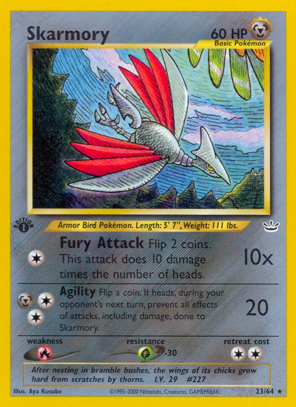 Skarmory (23/64) [Neo Revelation 1st Edition] | Good Games Adelaide SA