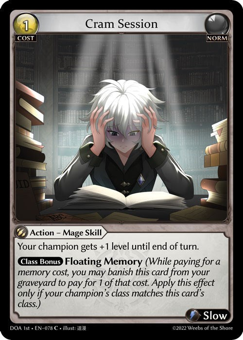 Cram Session (078) [Dawn of Ashes: 1st Edition] | Good Games Adelaide SA