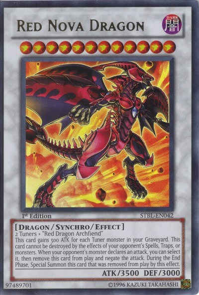 Red Nova Dragon [STBL-EN042] Ultra Rare | Good Games Adelaide SA