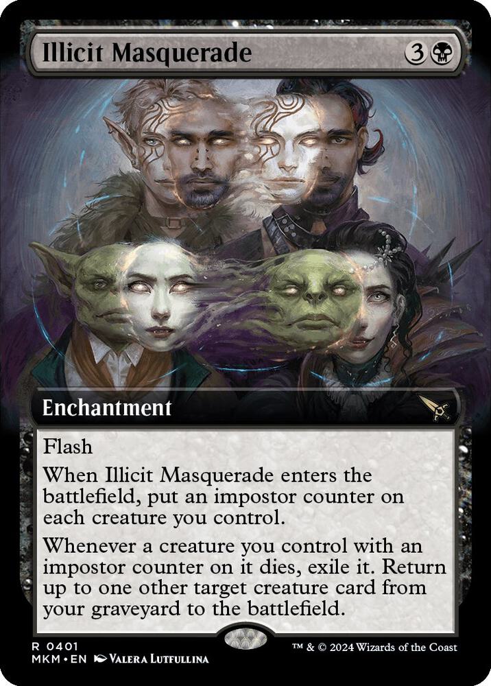 Illicit Masquerade 401 (Murders at Karlov Manor)  - Foil | Good Games Adelaide SA