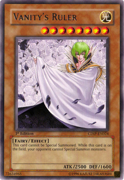 Vanity's Ruler [CDIP-EN024] Rare | Good Games Adelaide SA
