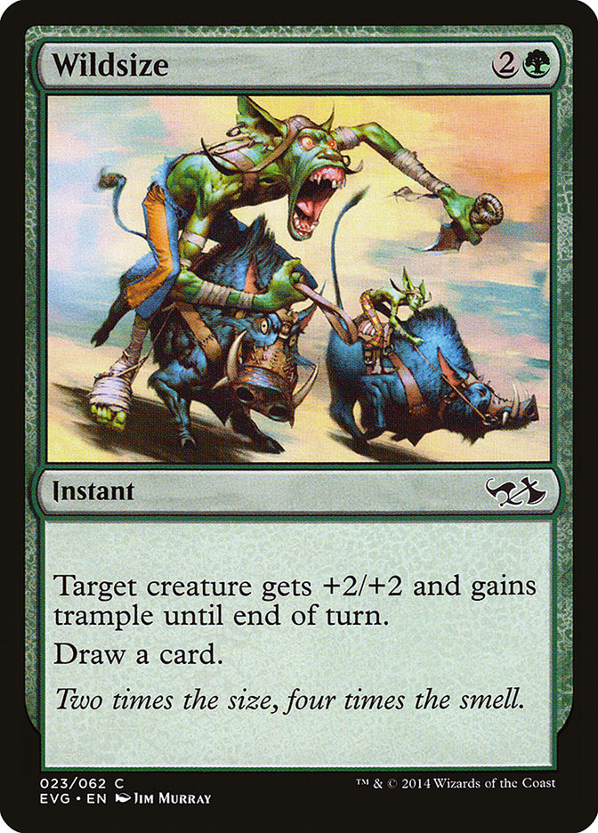 Wildsize (Elves vs. Goblins) [Duel Decks Anthology] | Good Games Adelaide SA