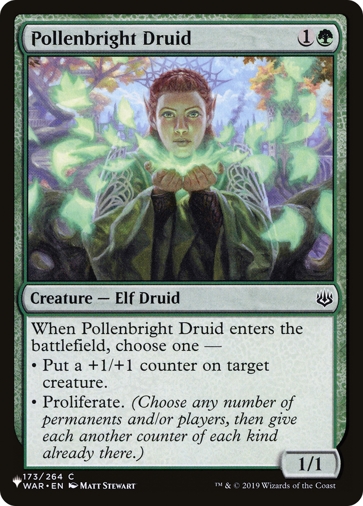 Pollenbright Druid [The List Reprints] | Good Games Adelaide SA