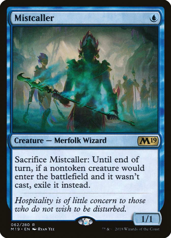 Mistcaller 62 (Core Set 2019)  - Foil | Good Games Adelaide SA