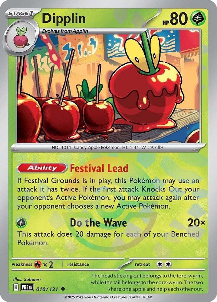 Dipplin 010/131 (SV: Prismatic Evolutions)  - Poke Ball Holofoil | Good Games Adelaide SA