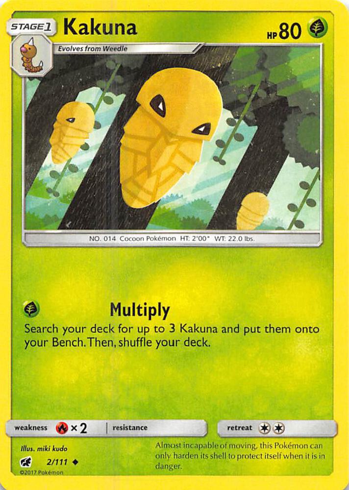 Kakuna 2/111 (SM - Crimson Invasion)  | Good Games Adelaide SA