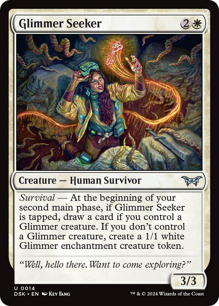 Glimmer Seeker [Duskmourn: House of Horror] | Good Games Adelaide SA