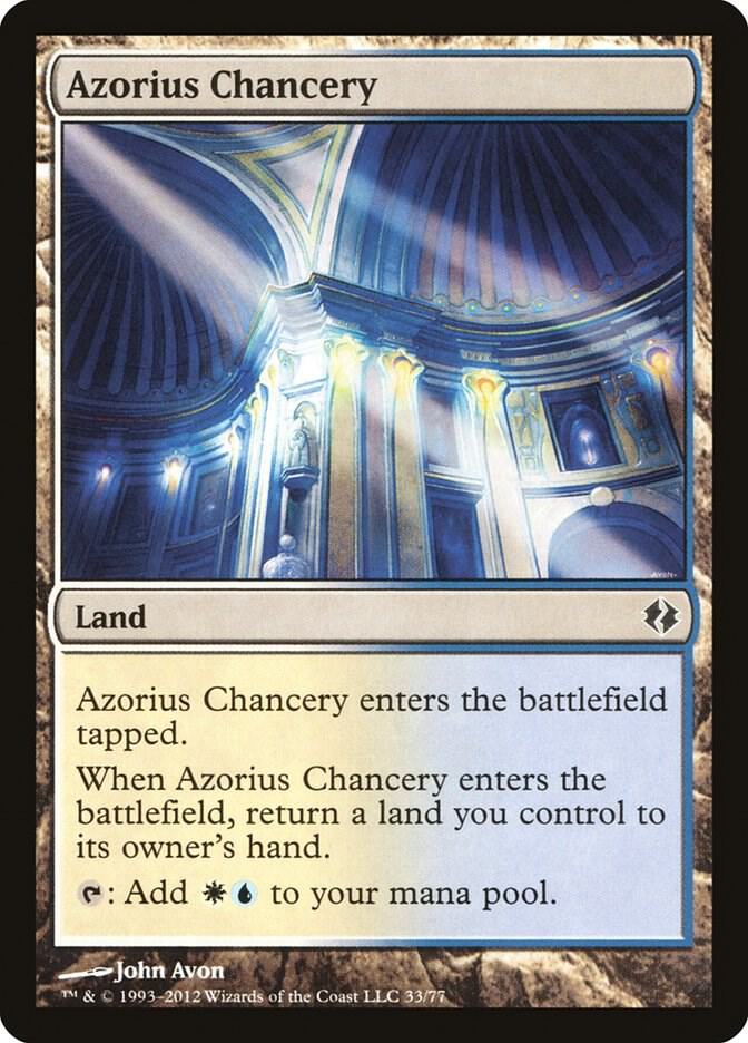 Azorius Chancery 33 (Duel Decks: Venser vs. Koth)  | Good Games Adelaide SA