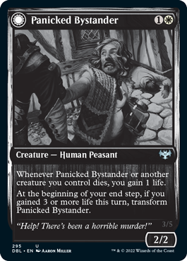 Panicked Bystander // Cackling Culprit [Innistrad: Double Feature] | Good Games Adelaide SA