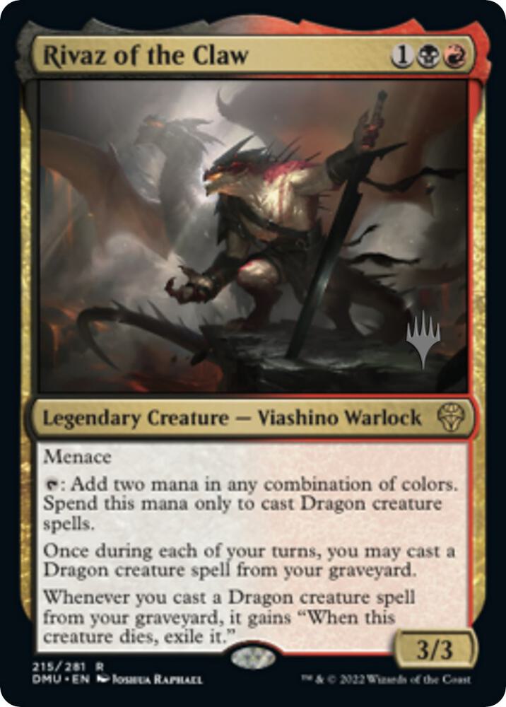 Rivaz of the Claw 215 (Promo Pack: Dominaria United)  | Good Games Adelaide SA