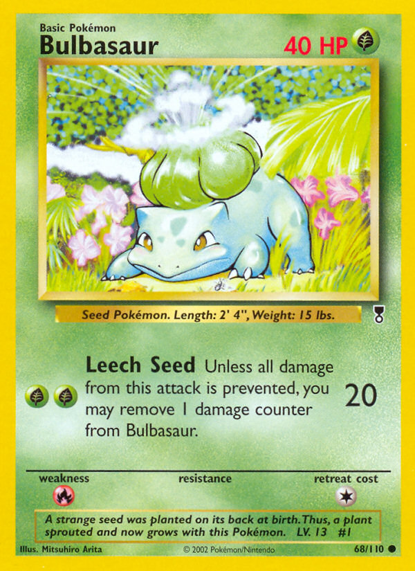 Bulbasaur (68/110) [Legendary Collection] | Good Games Adelaide SA