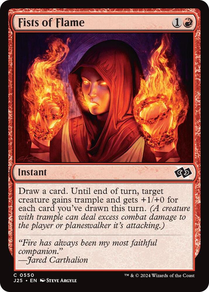 Fists of Flame 550 (Foundations Jumpstart)  | Good Games Adelaide SA