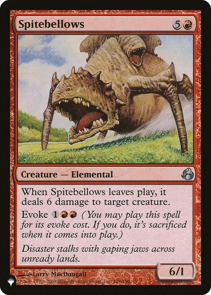 Spitebellows 105/150 (The List Reprints)  | Good Games Adelaide SA