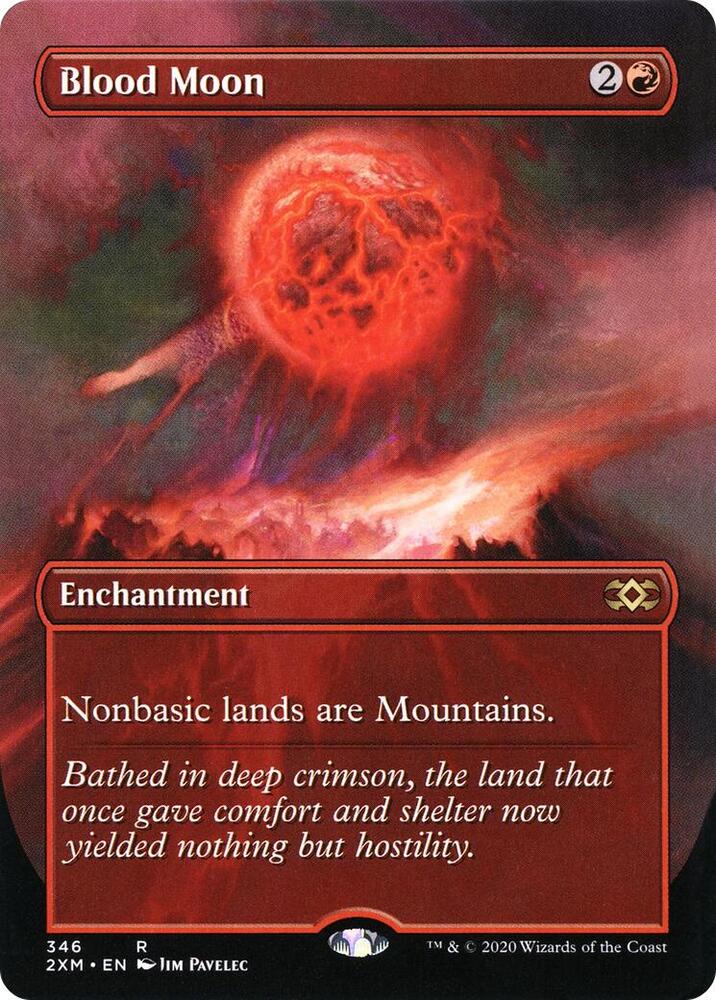 Blood Moon Borderless 346 (Double Masters)  | Good Games Adelaide SA