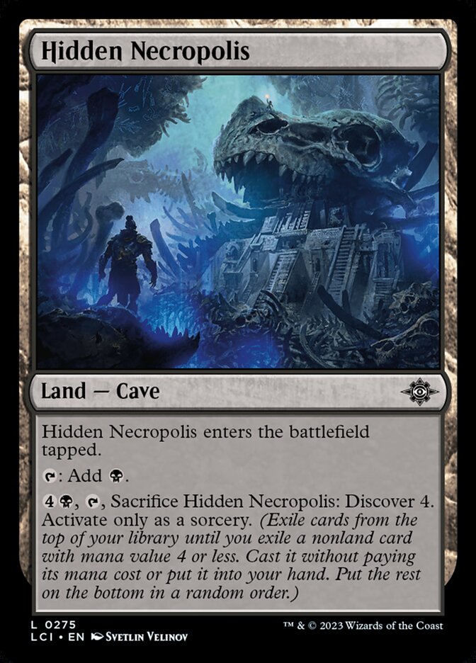 Hidden Necropolis 275 (The Lost Caverns of Ixalan)  - Foil | Good Games Adelaide SA