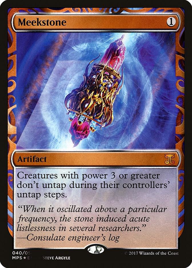 Meekstone 40 (Masterpiece Series: Kaladesh Inventions)  - Foil | Good Games Adelaide SA