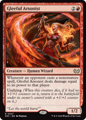Gleeful Arsonist [Duskmourn: House of Horror Commander] | Good Games Adelaide SA