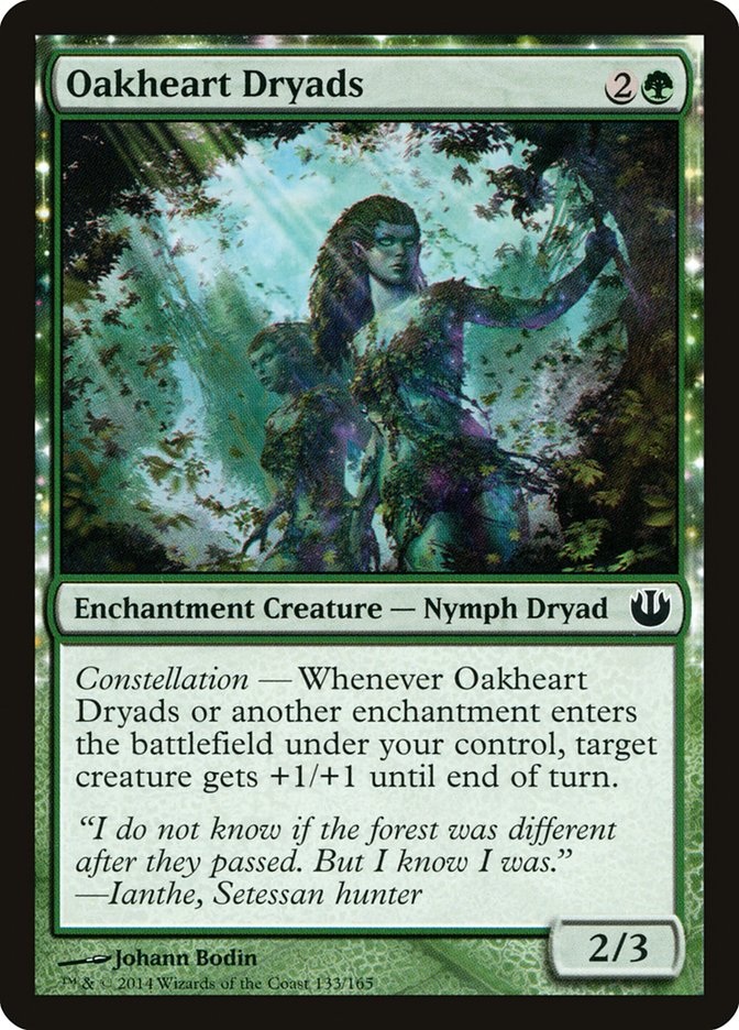 Oakheart Dryads 133 (Journey Into Nyx)  - Foil | Good Games Adelaide SA