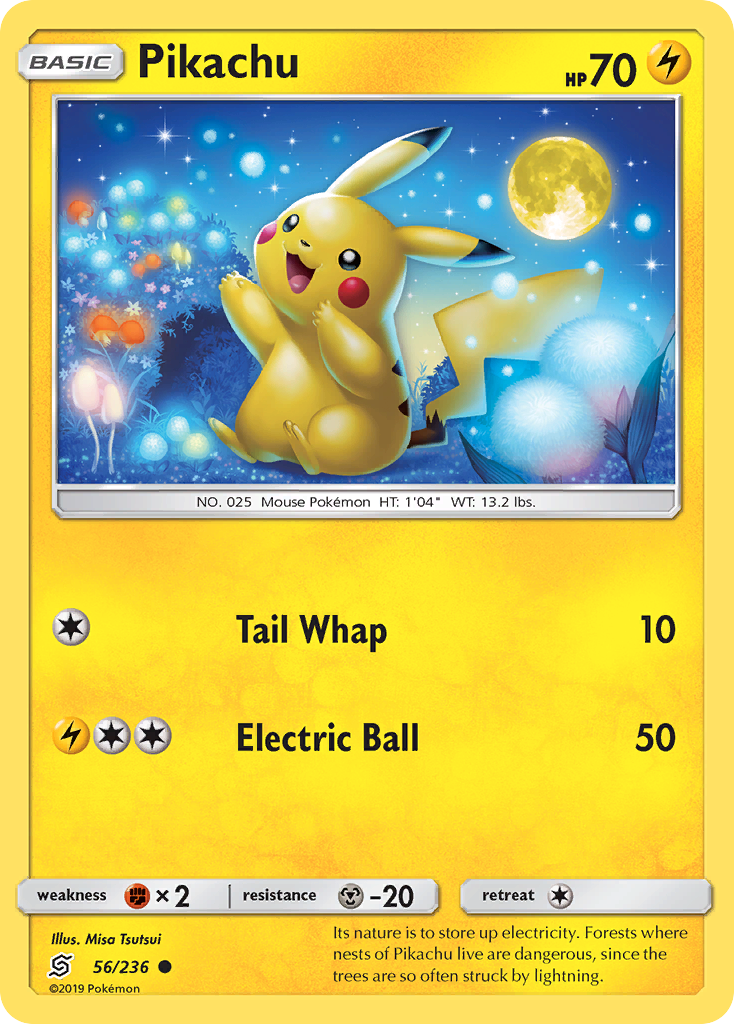 Pikachu (56/236) [Sun & Moon: Unified Minds] | Good Games Adelaide SA