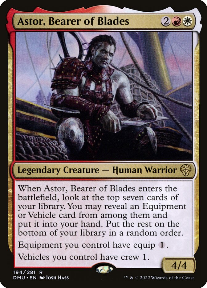 Astor, Bearer of Blades 194 (Dominaria United)  | Good Games Adelaide SA