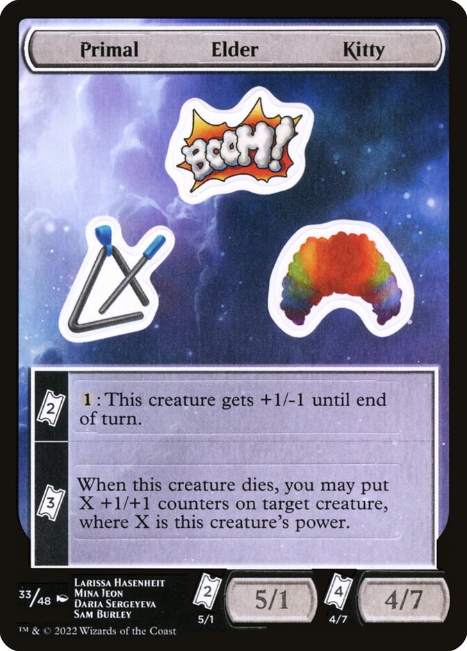 Primal Elder Kitty 33 (Unfinity)  | Good Games Adelaide SA