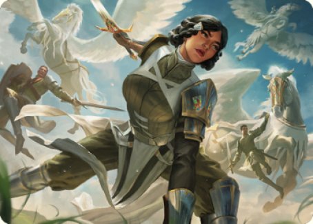 Resolute Reinforcements Art [Dominaria United Art Series] | Good Games Adelaide SA