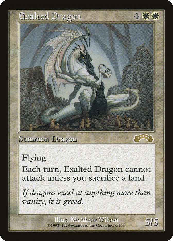 Exalted Dragon [Exodus] | Good Games Adelaide SA