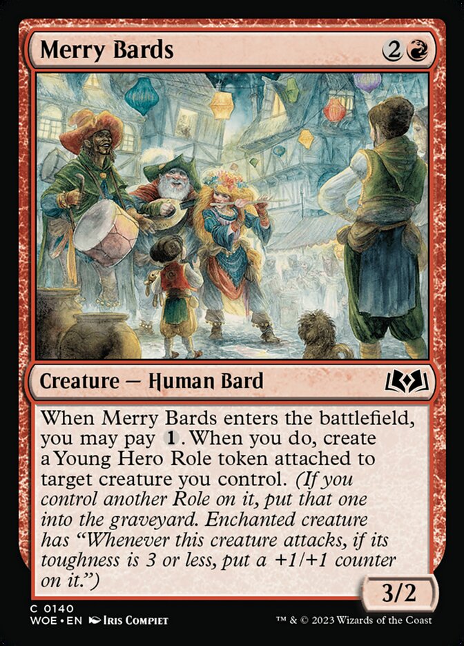 Merry Bards 140 (Wilds of Eldraine)  - Foil | Good Games Adelaide SA