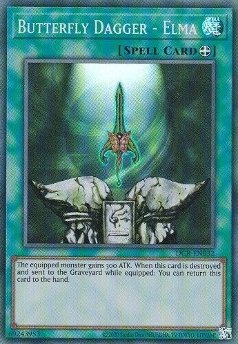 Butterfly Dagger - Elma (25th Anniversary) [DCR-EN032] Super Rare | Good Games Adelaide SA