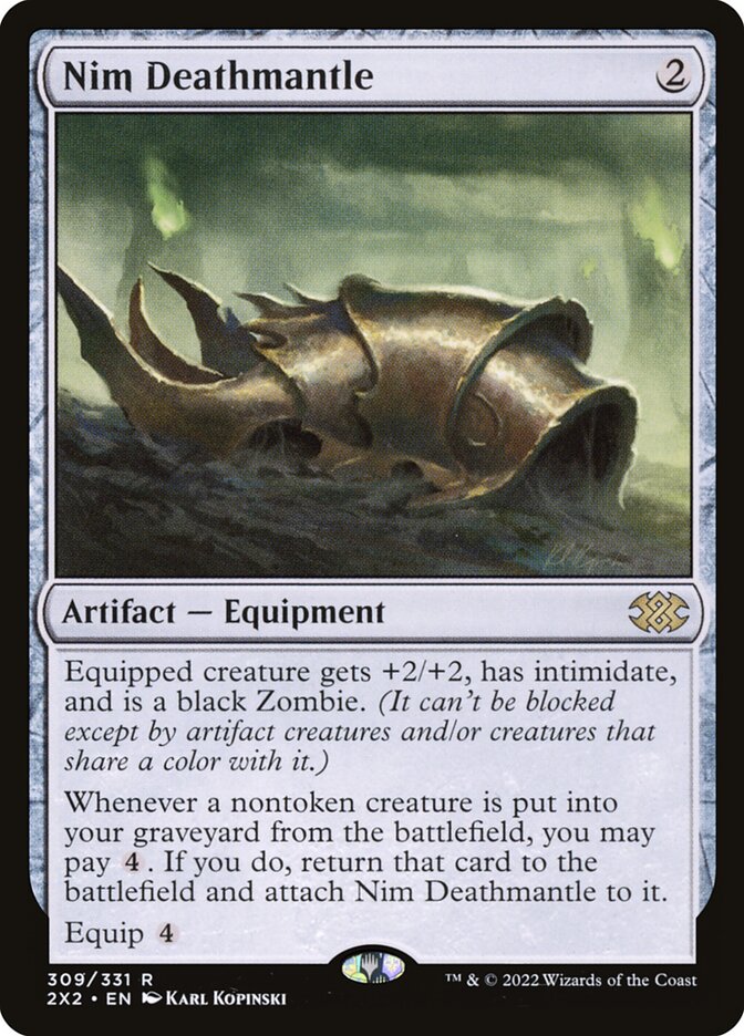 Nim Deathmantle 309 (Double Masters 2022)  - Foil | Good Games Adelaide SA