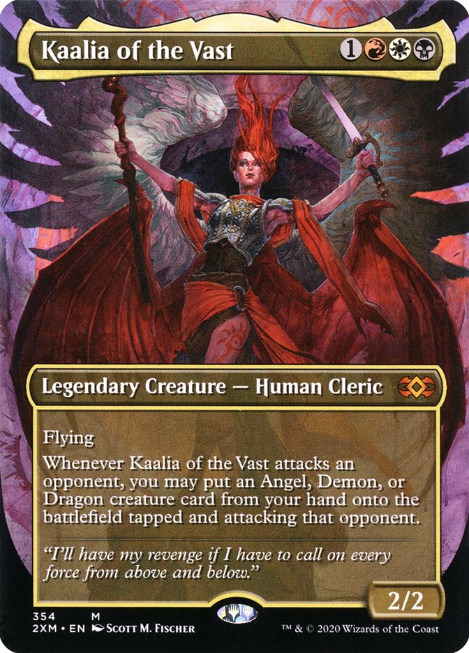 Kaalia of the Vast (Showcase) [Double Masters] | Good Games Adelaide SA