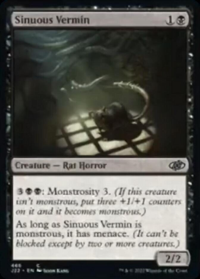 Sinuous Vermin [Jumpstart 2022] | Good Games Adelaide SA