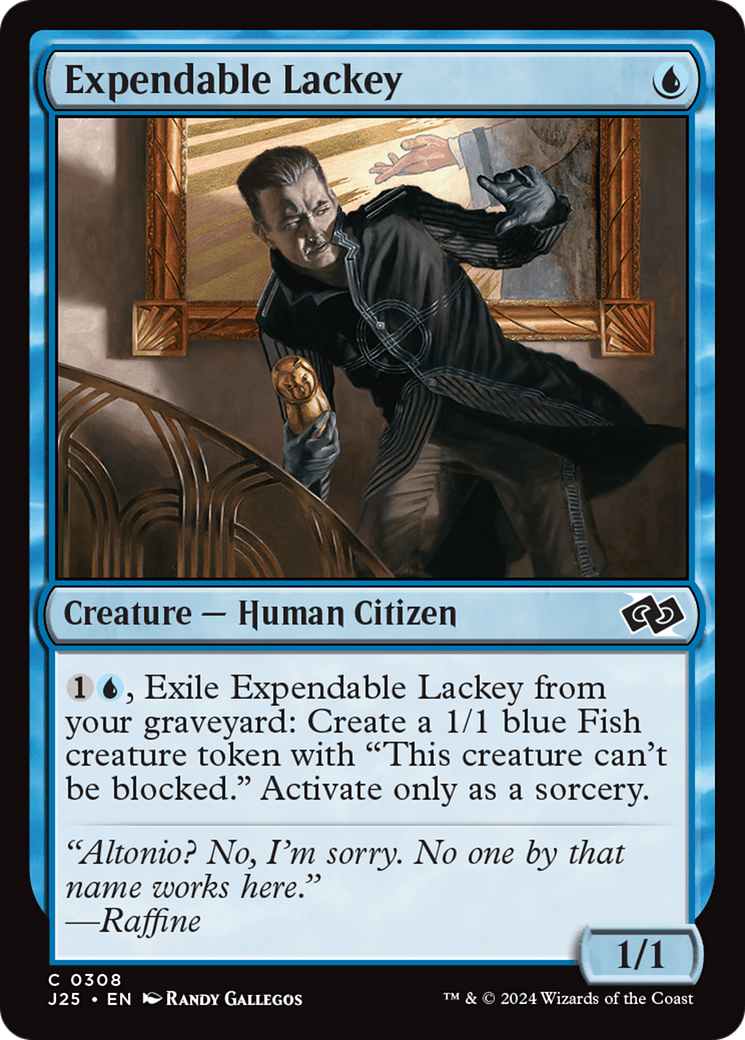 Expendable Lackey [Foundations Jumpstart] | Good Games Adelaide SA