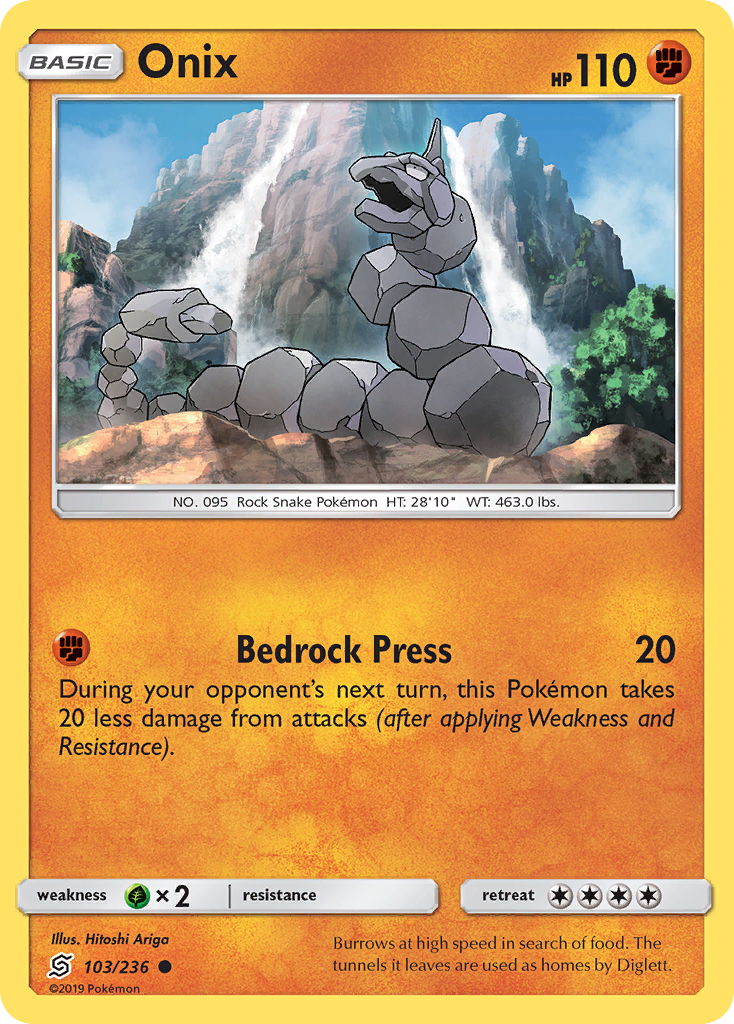 Onix (103/236) [Sun & Moon: Unified Minds] | Good Games Adelaide SA