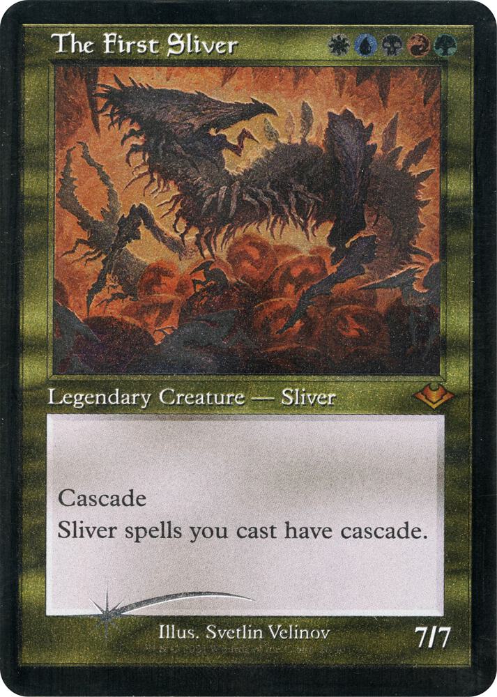 The First Sliver 26 (Modern Horizons)  - Retro Etched Foil | Good Games Adelaide SA