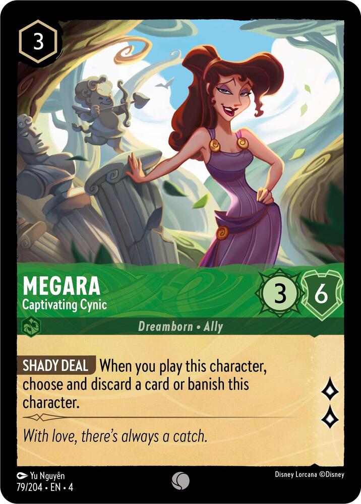 Megara Captivating Cynic 79/204 (Ursula's Return)  | Good Games Adelaide SA