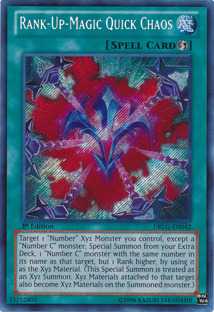 Rank-Up-Magic Quick Chaos [DRLG-EN042] Secret Rare | Good Games Adelaide SA