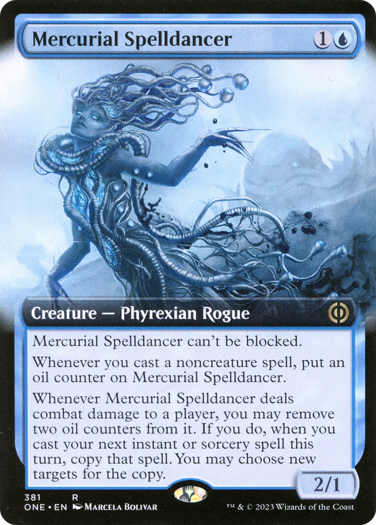 Mercurial Spelldancer (Extended Art) [Phyrexia: All Will Be One] | Good Games Adelaide SA