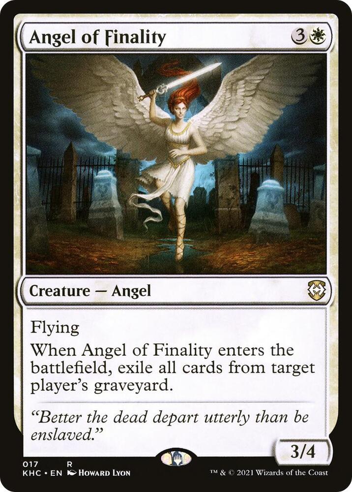 Angel of Finality 17 (Commander: Kaldheim)  | Good Games Adelaide SA