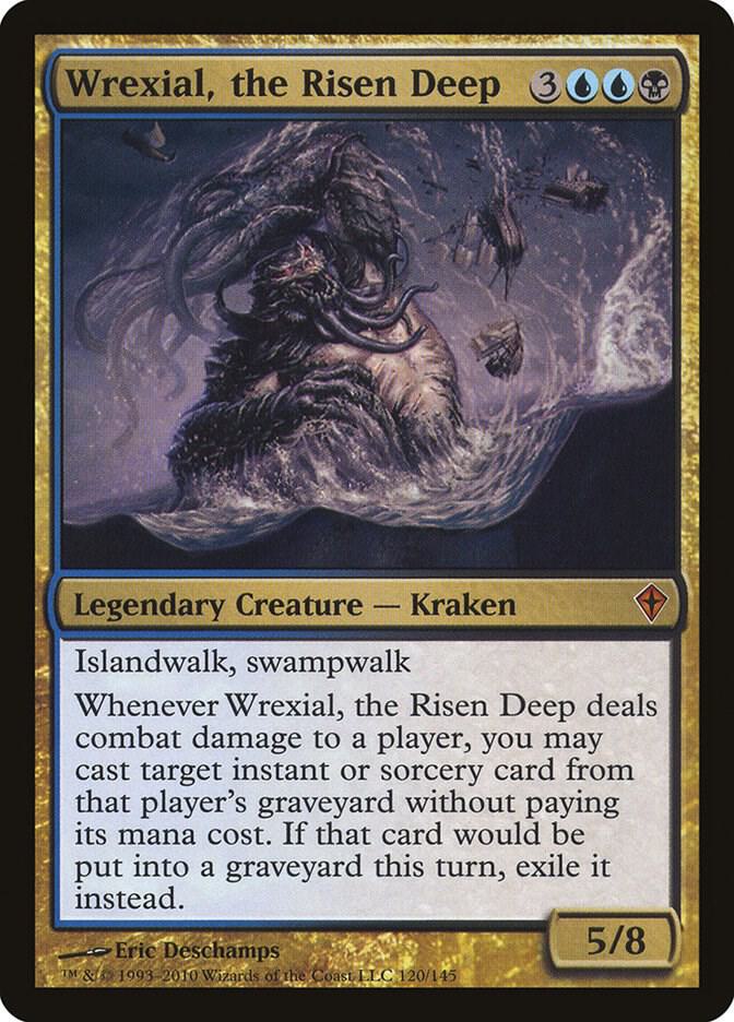 Wrexial, the Risen Deep 120 (Worldwake)  - Foil | Good Games Adelaide SA